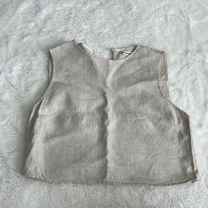 Reformation linen tank top - like new condition